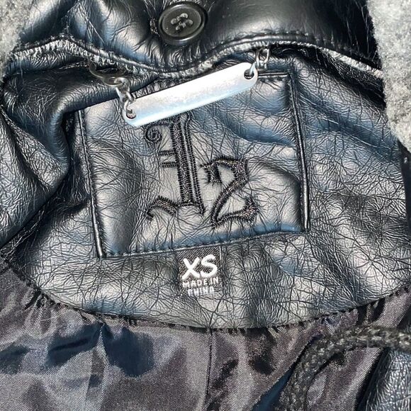J2 faux leather jacket XS - Picture 2 of 5